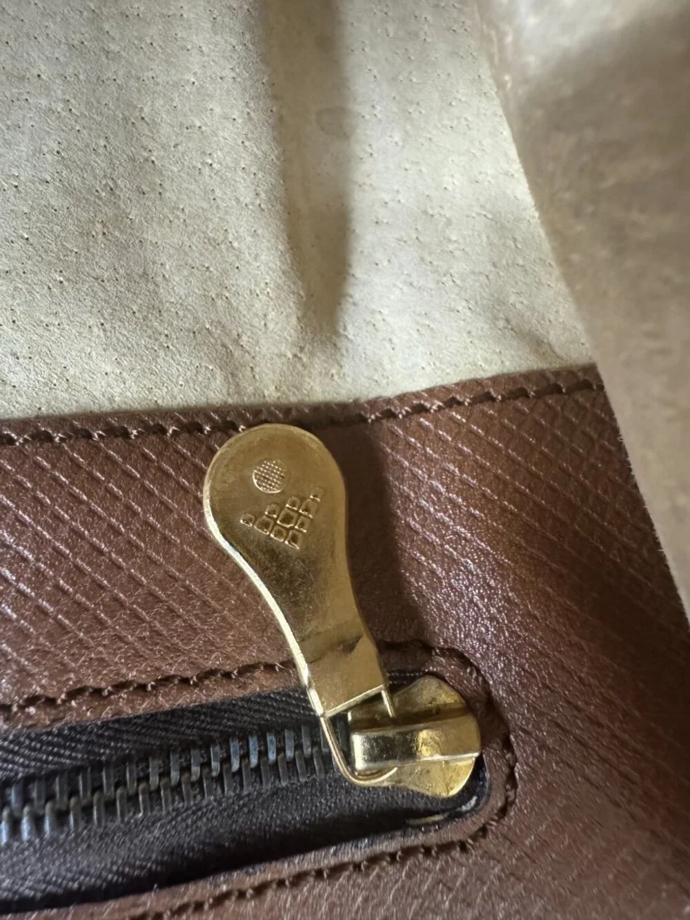 Authentic Vintage Bottega Veneta Brown Leather Portfolio